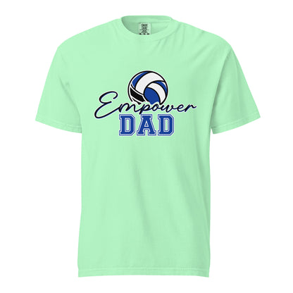 Signature | Comfort Colors T-Shirt | Empower Volleyball Club | Dad Crest Logo