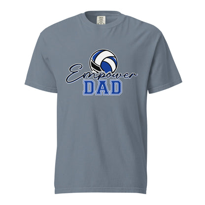 Signature | Comfort Colors T-Shirt | Empower Volleyball Club | Dad Crest Logo