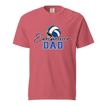 Signature | Comfort Colors T-Shirt | Empower Volleyball Club | Dad Crest Logo