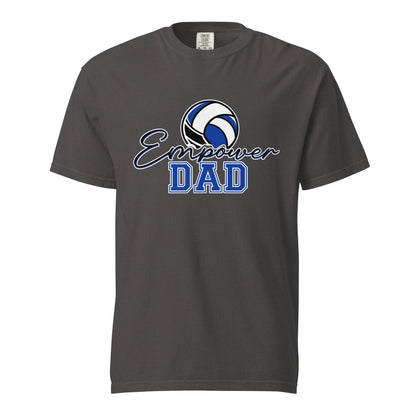 Signature | Comfort Colors T-Shirt | Empower Volleyball Club | Dad Crest Logo