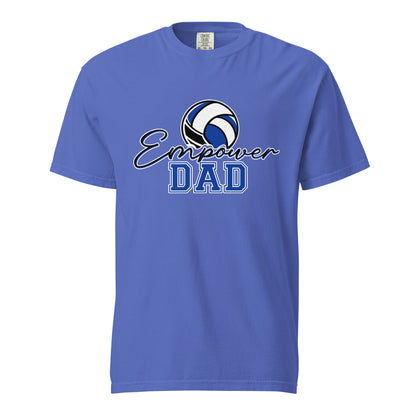 Signature | Comfort Colors T-Shirt | Empower Volleyball Club | Dad Crest Logo