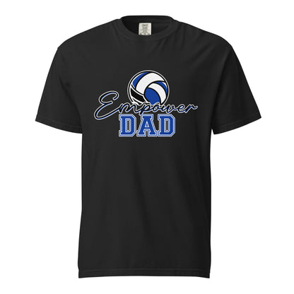 Signature | Comfort Colors T-Shirt | Empower Volleyball Club | Dad Crest Logo