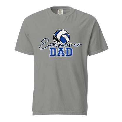 Signature | Comfort Colors T-Shirt | Empower Volleyball Club | Dad Crest Logo