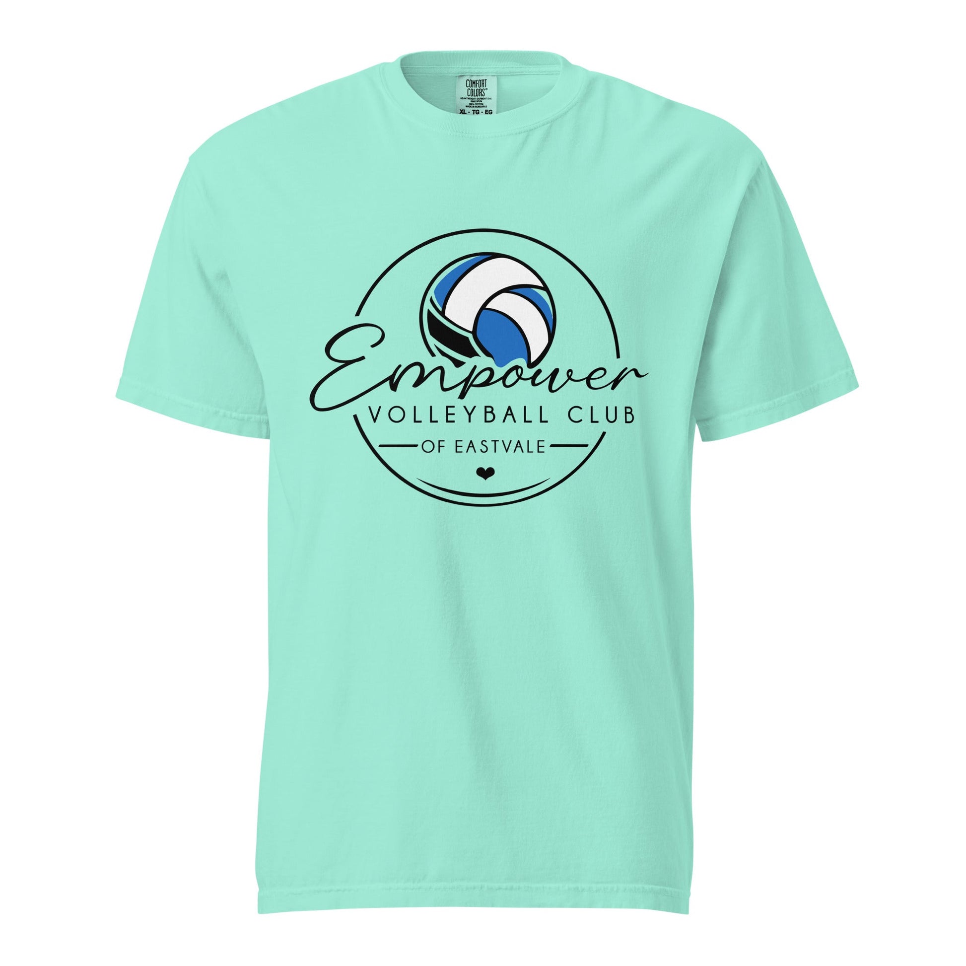 Signature | Comfort Colors T-Shirt | Empower Volleyball Club | Icon Logo