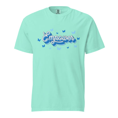 Signature | Comfort Colors T-Shirt | Empower Volleyball Club | Vanguard Logo