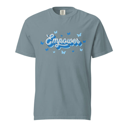 Signature | Comfort Colors T-Shirt | Empower Volleyball Club | Vanguard Logo