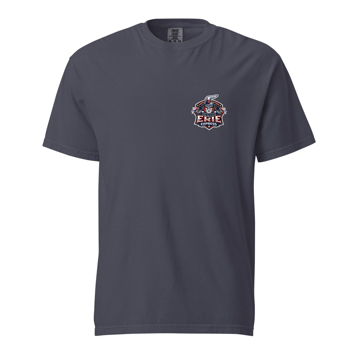 Signature | Comfort Colors T-Shirt | Erie Express Football | Badge Logo