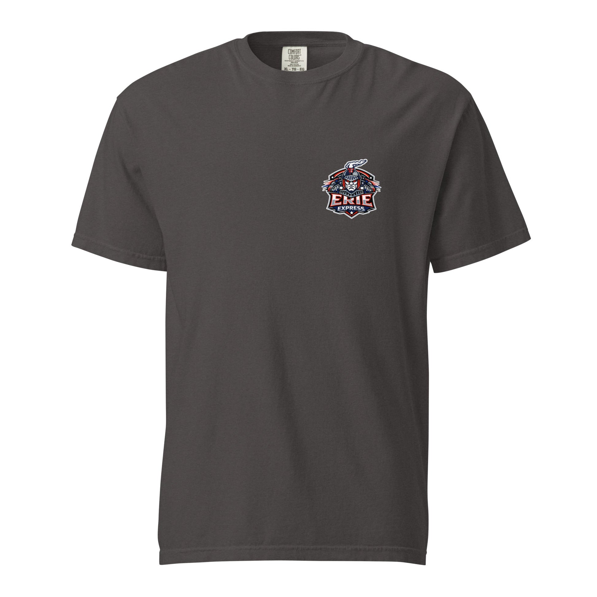 Signature | Comfort Colors T-Shirt | Erie Express Football | Badge Logo