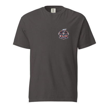 Signature | Comfort Colors T-Shirt | Erie Express Football | Badge Logo