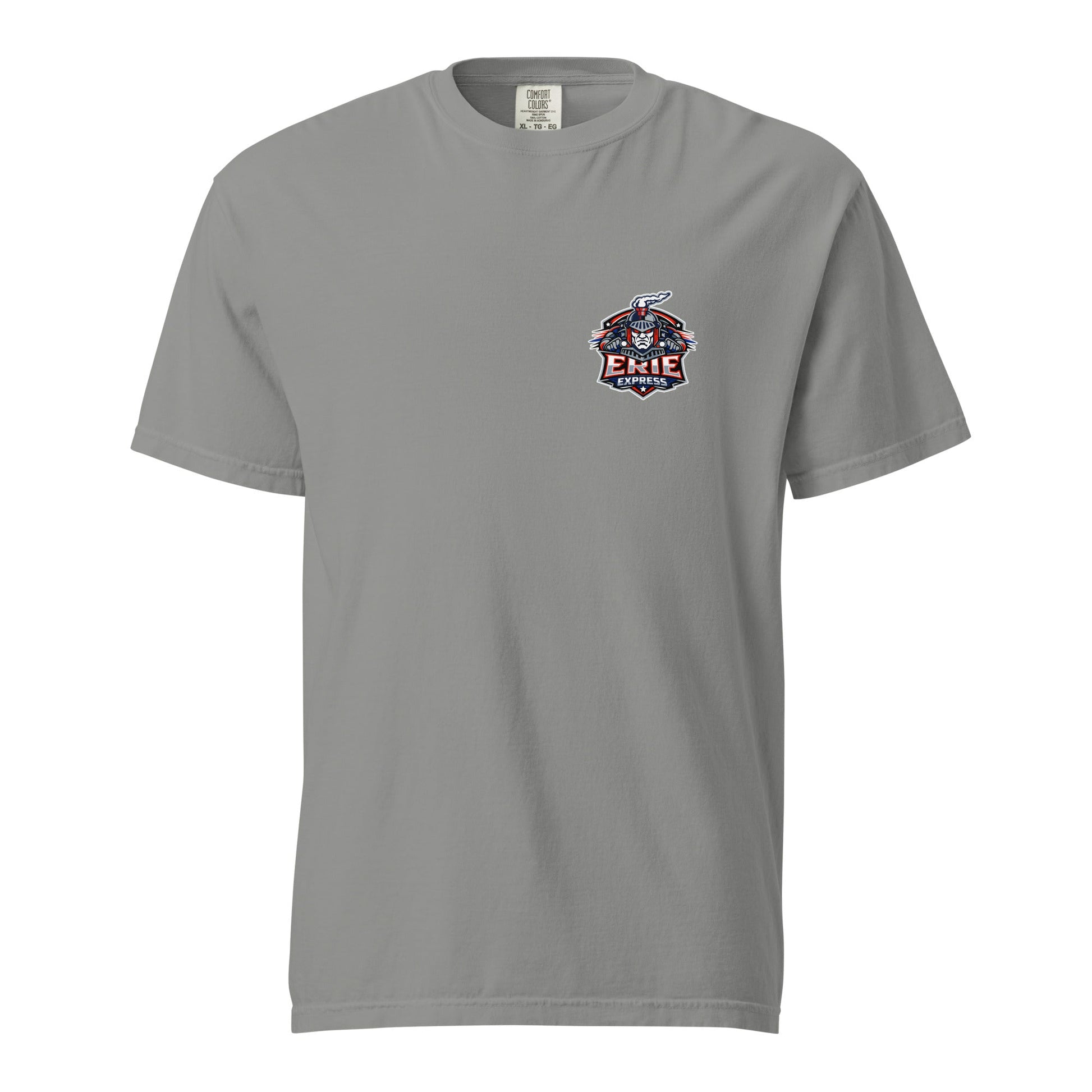 Signature | Comfort Colors T-Shirt | Erie Express Football | Badge Logo