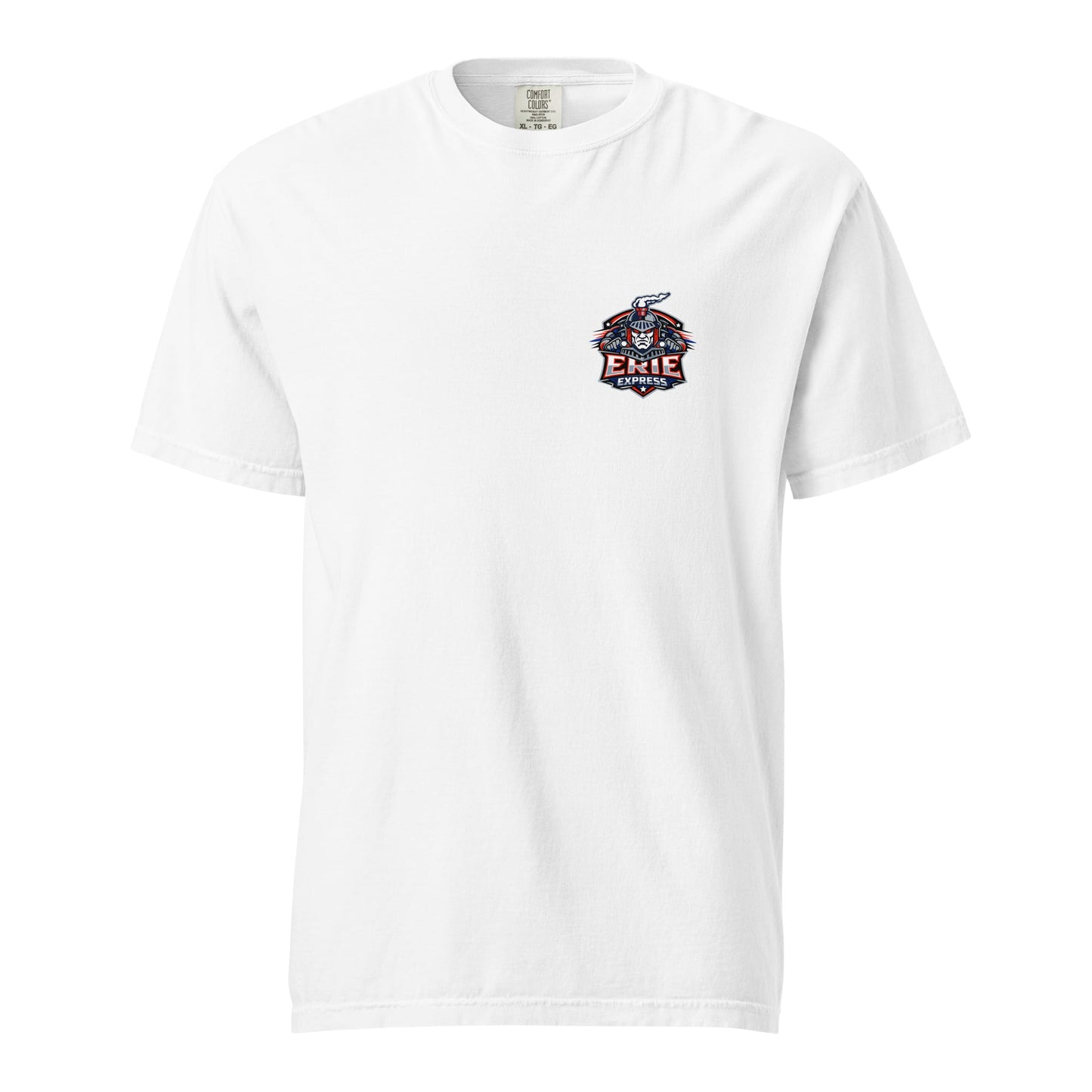 Signature | Comfort Colors T-Shirt | Erie Express Football | Badge Logo