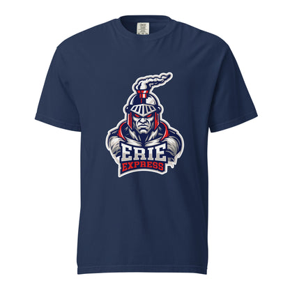 Signature | Comfort Colors T-Shirt | Erie Express Football | Mascot Logo