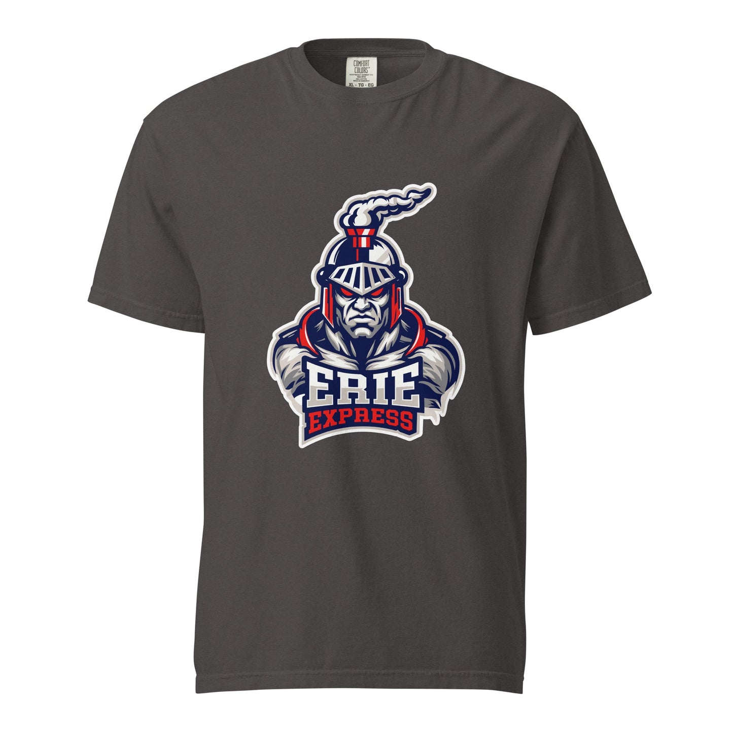 Signature | Comfort Colors T-Shirt | Erie Express Football | Mascot Logo