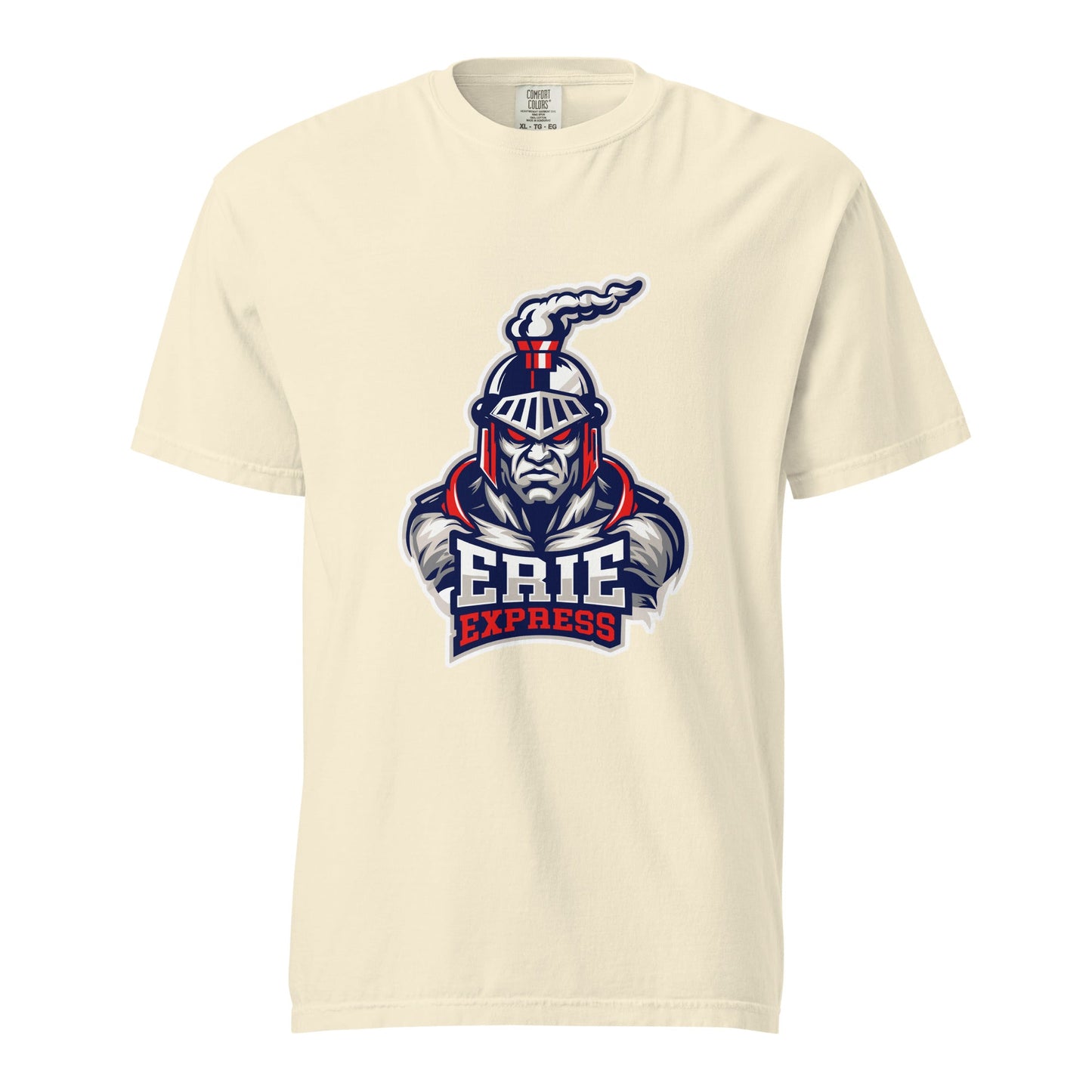Signature | Comfort Colors T-Shirt | Erie Express Football | Mascot Logo