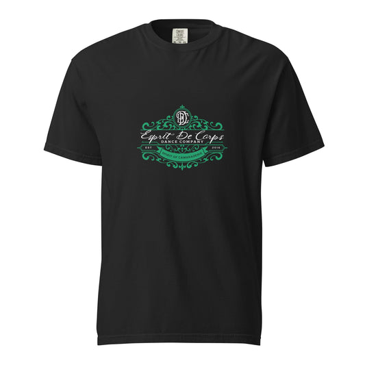 Signature | Comfort Colors T-Shirt | Esprit de Corps Dance Co., LLC | Crest Logo