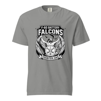 Signature | Comfort Colors T-Shirt | F - 60th ADA | Falcon Shield Logo
