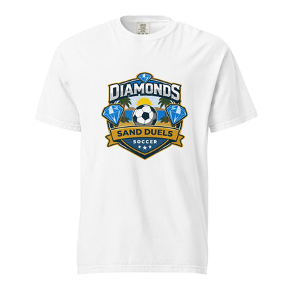 Signature | Comfort Colors T-Shirt | FC Charles: Diamonds | Crest Logo