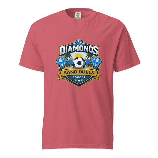 Signature | Comfort Colors T-Shirt | FC Charles: Diamonds | Crest Logo