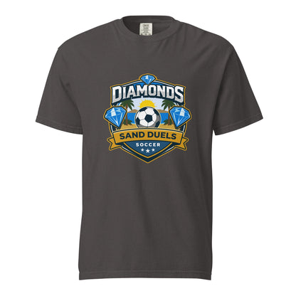 Signature | Comfort Colors T-Shirt | FC Charles: Diamonds | Crest Logo