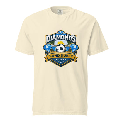 Signature | Comfort Colors T-Shirt | FC Charles: Diamonds | Crest Logo