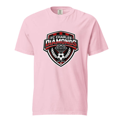 Signature | Comfort Colors T-Shirt | FC Charles: Diamonds | Emblem Logo