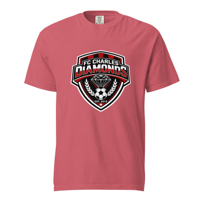 Signature | Comfort Colors T-Shirt | FC Charles: Diamonds | Emblem Logo