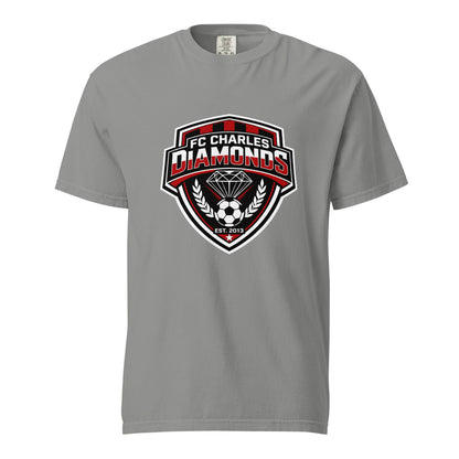 Signature | Comfort Colors T-Shirt | FC Charles: Diamonds | Emblem Logo
