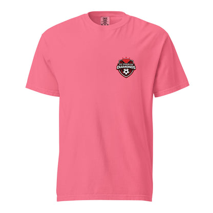 Signature | Comfort Colors T-Shirt | FC Charles: Diamonds | Shield Logo