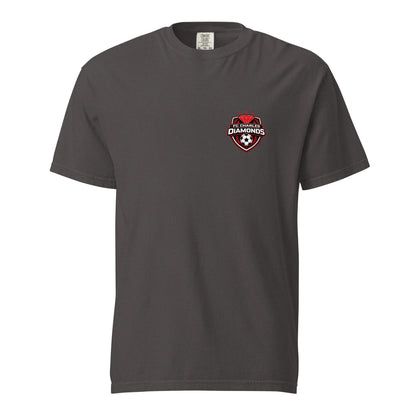 Signature | Comfort Colors T-Shirt | FC Charles: Diamonds | Shield Logo