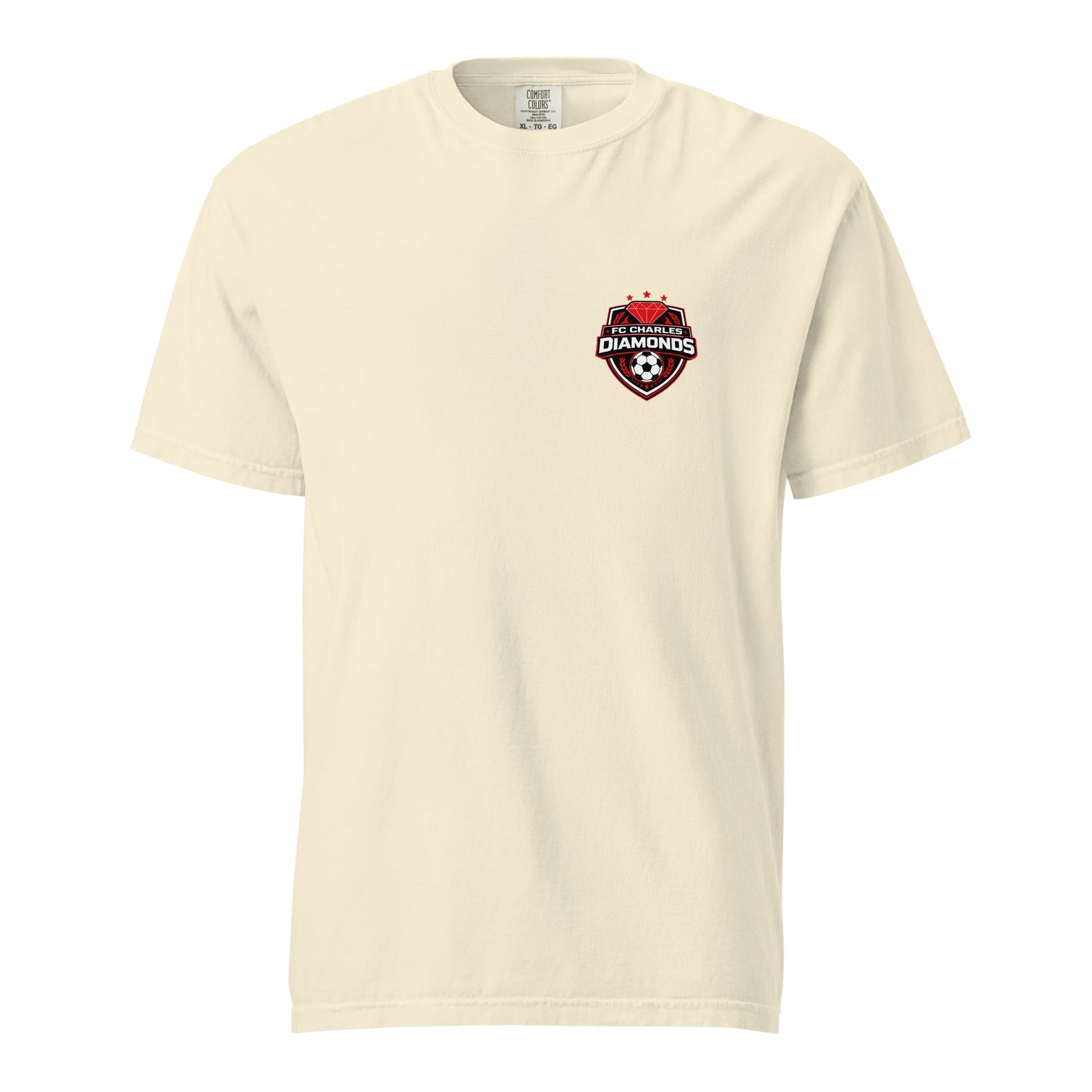 Signature | Comfort Colors T-Shirt | FC Charles: Diamonds | Shield Logo