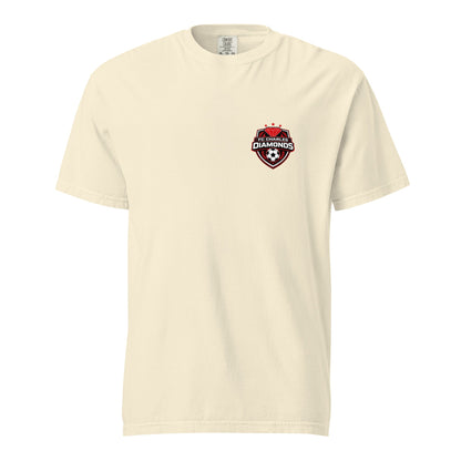 Signature | Comfort Colors T-Shirt | FC Charles: Diamonds | Shield Logo
