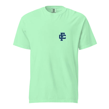 Signature | Comfort Colors T-Shirt | Fellowship Christian School | Vanguard Crest Logo