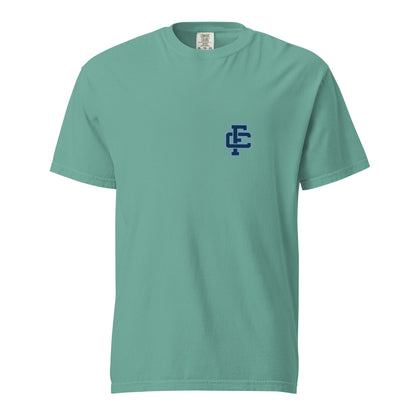 Signature | Comfort Colors T-Shirt | Fellowship Christian School | Vanguard Crest Logo