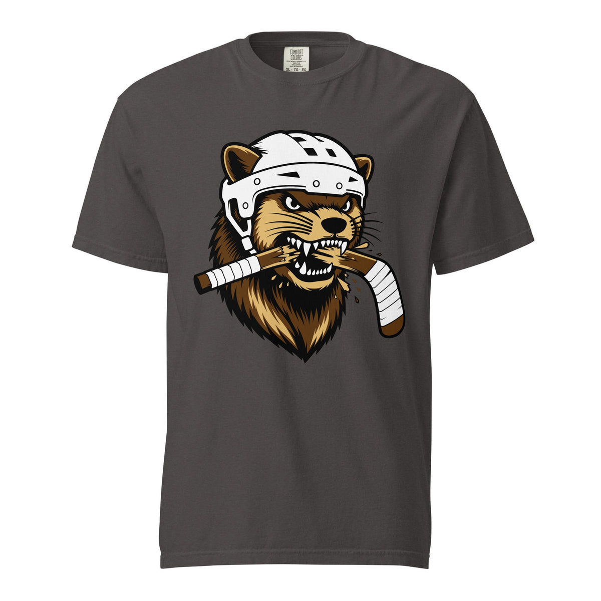 Signature | Comfort Colors T-Shirt | Fighting Mongooses Hockey Club | Mascot Logo