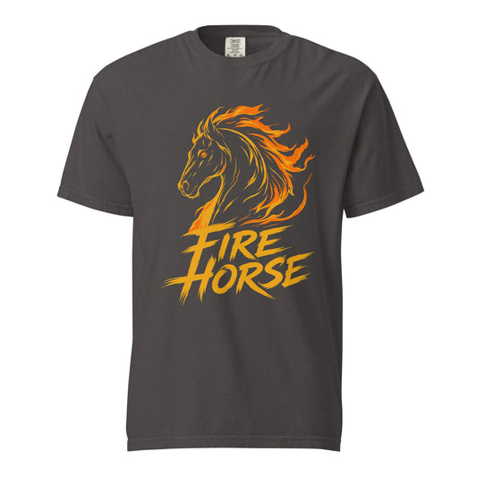 Signature | Comfort Colors T-Shirt | Fire Horse Masters | Emblem Logo
