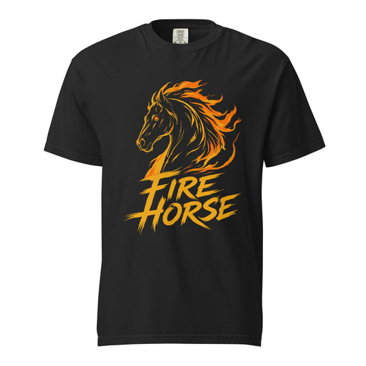Signature | Comfort Colors T-Shirt | Fire Horse Masters | Emblem Logo