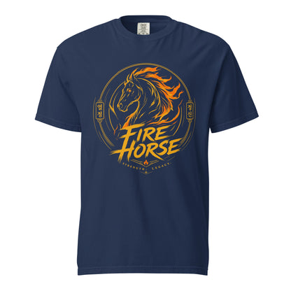 Signature | Comfort Colors T-Shirt | Fire Horse Masters | Vanguard Logo
