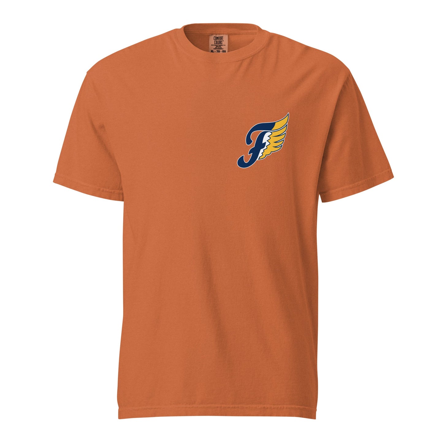Signature | Comfort Colors T-Shirt | Fluvanna Youth Football and Cheer | Crest Logo