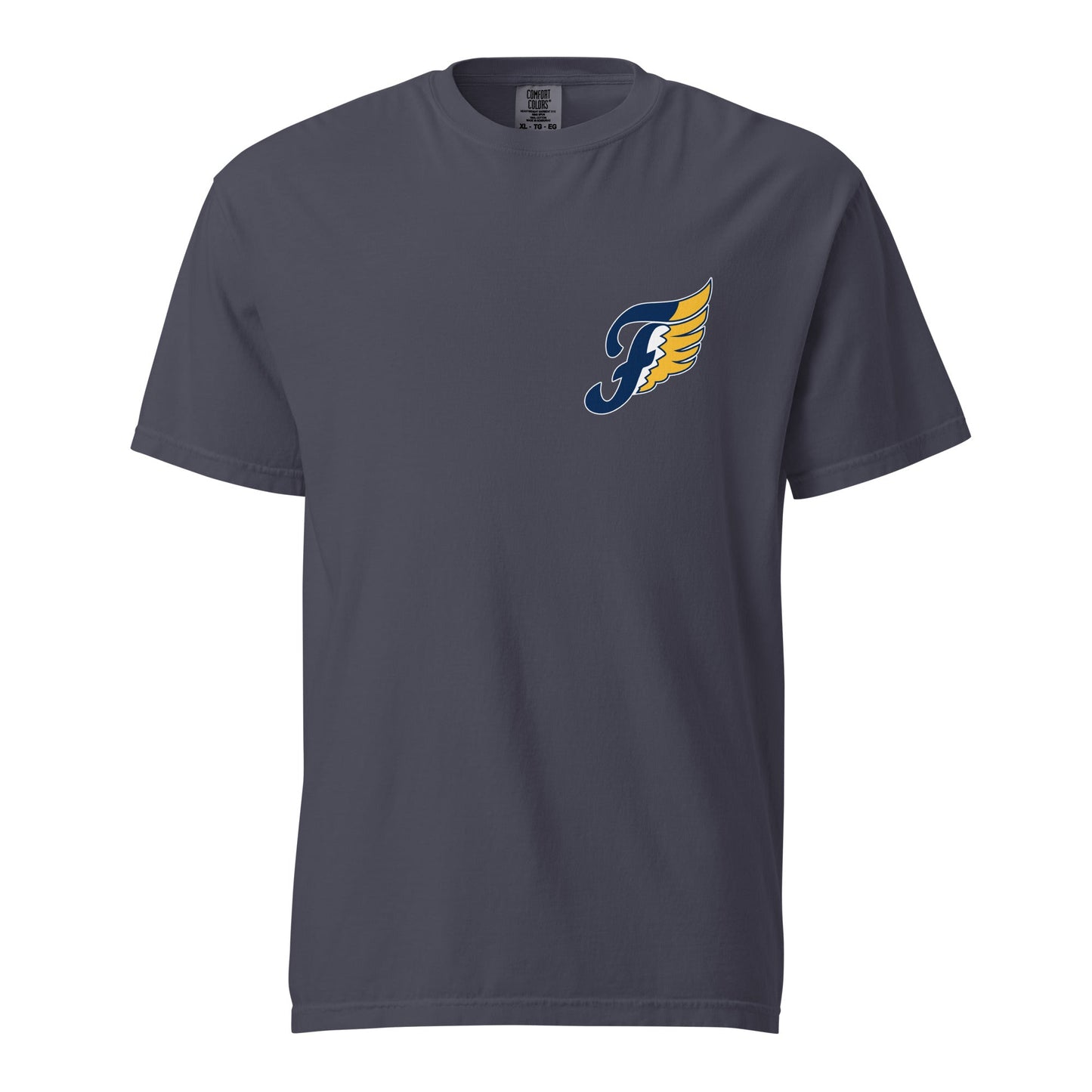 Signature | Comfort Colors T-Shirt | Fluvanna Youth Football and Cheer | Crest Logo