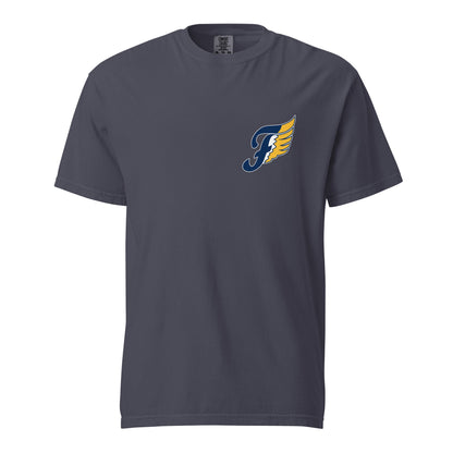 Signature | Comfort Colors T-Shirt | Fluvanna Youth Football and Cheer | Crest Logo