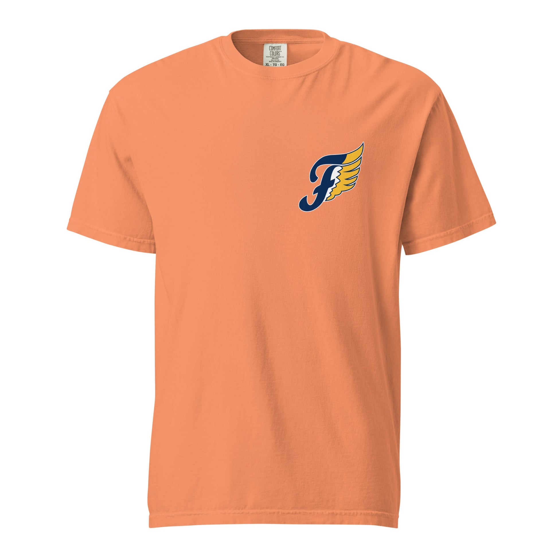 Signature | Comfort Colors T-Shirt | Fluvanna Youth Football and Cheer | Crest Logo