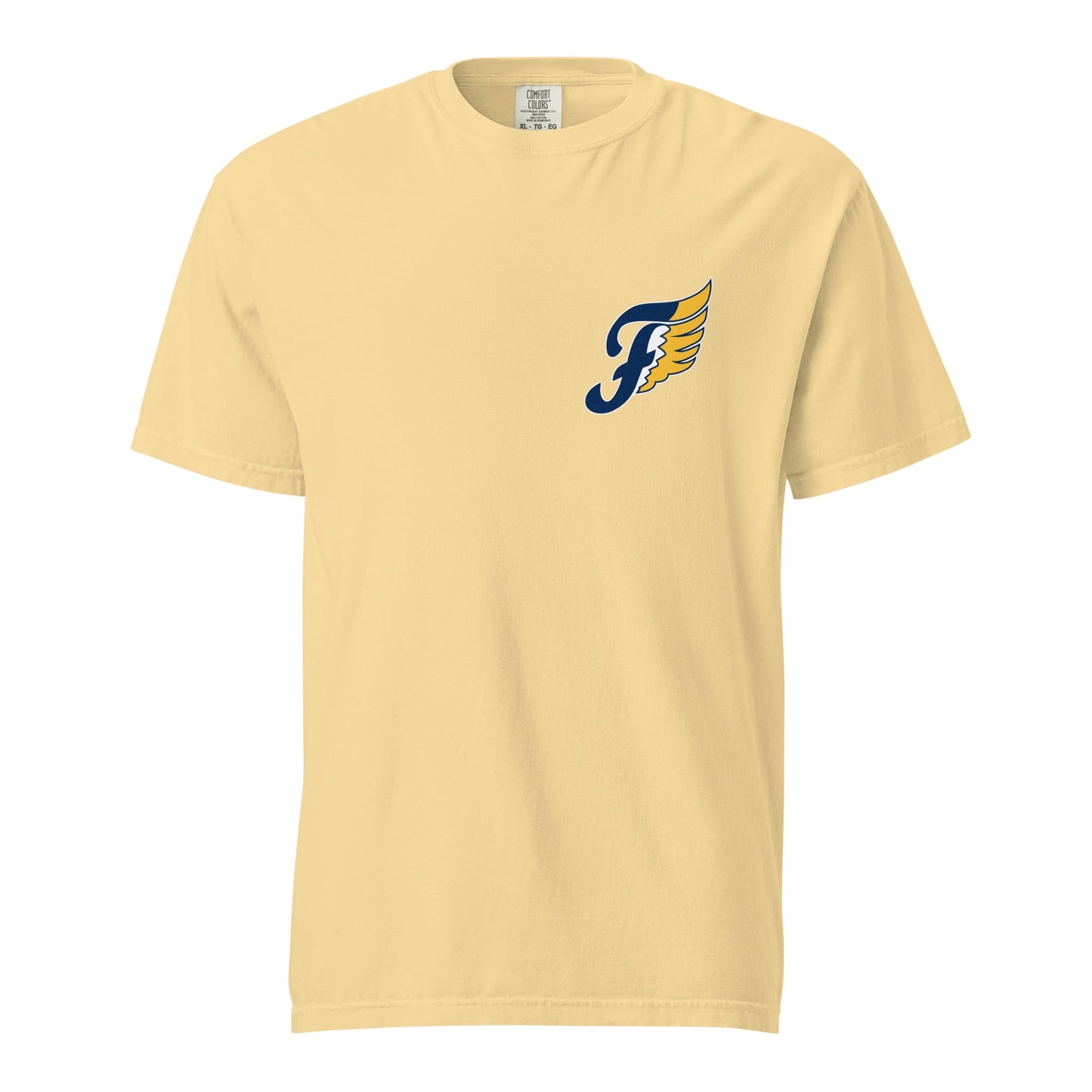 Signature | Comfort Colors T-Shirt | Fluvanna Youth Football and Cheer | Crest Logo