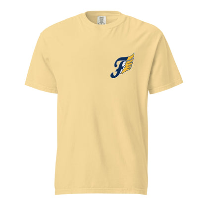 Signature | Comfort Colors T-Shirt | Fluvanna Youth Football and Cheer | Crest Logo