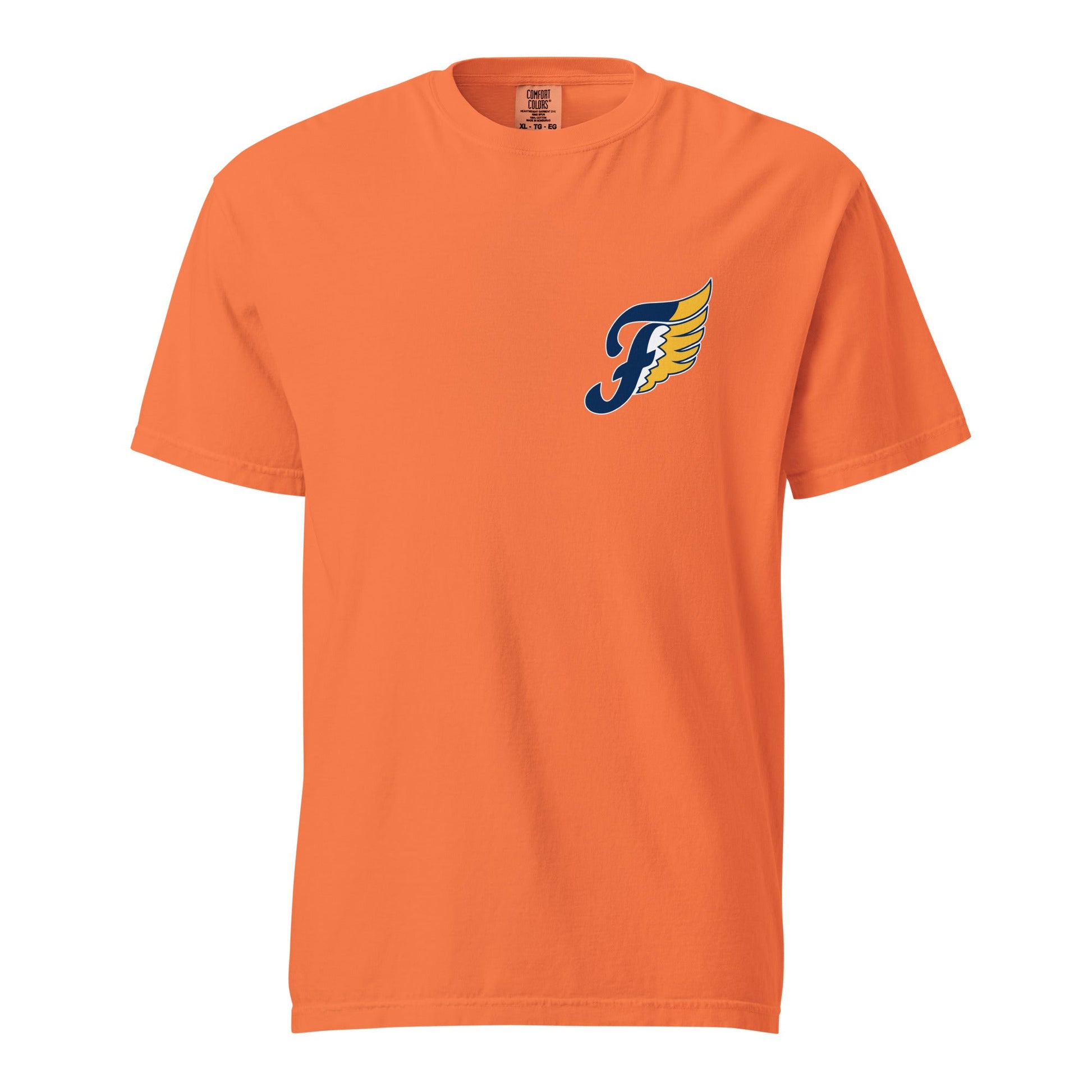 Signature | Comfort Colors T-Shirt | Fluvanna Youth Football and Cheer | Crest Logo