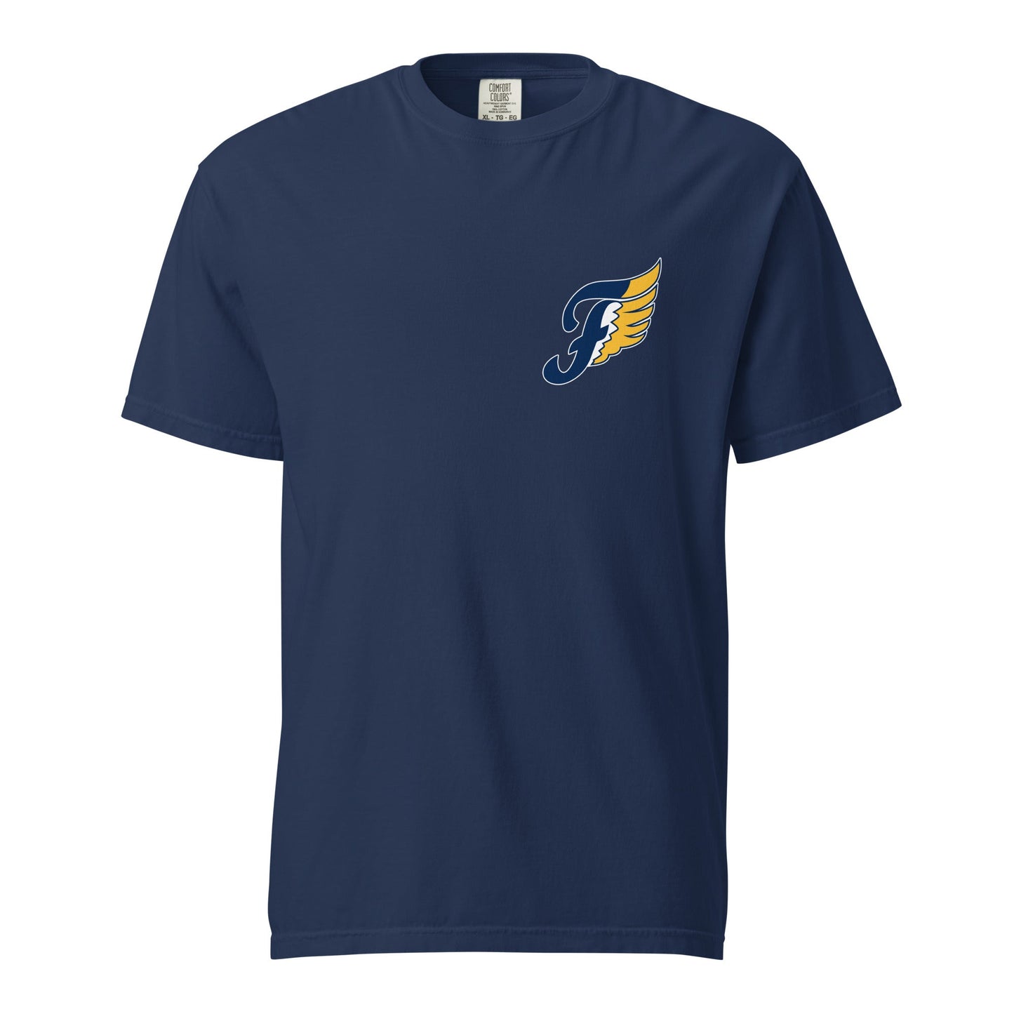 Signature | Comfort Colors T-Shirt | Fluvanna Youth Football and Cheer | Crest Logo