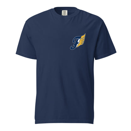 Signature | Comfort Colors T-Shirt | Fluvanna Youth Football and Cheer | Crest Logo
