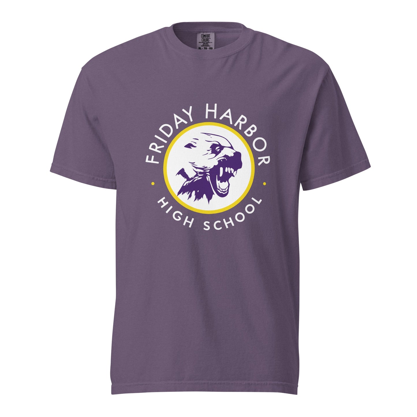Signature | Comfort Colors T-Shirt | Friday Harbor Girls Basketball | Alt Logo