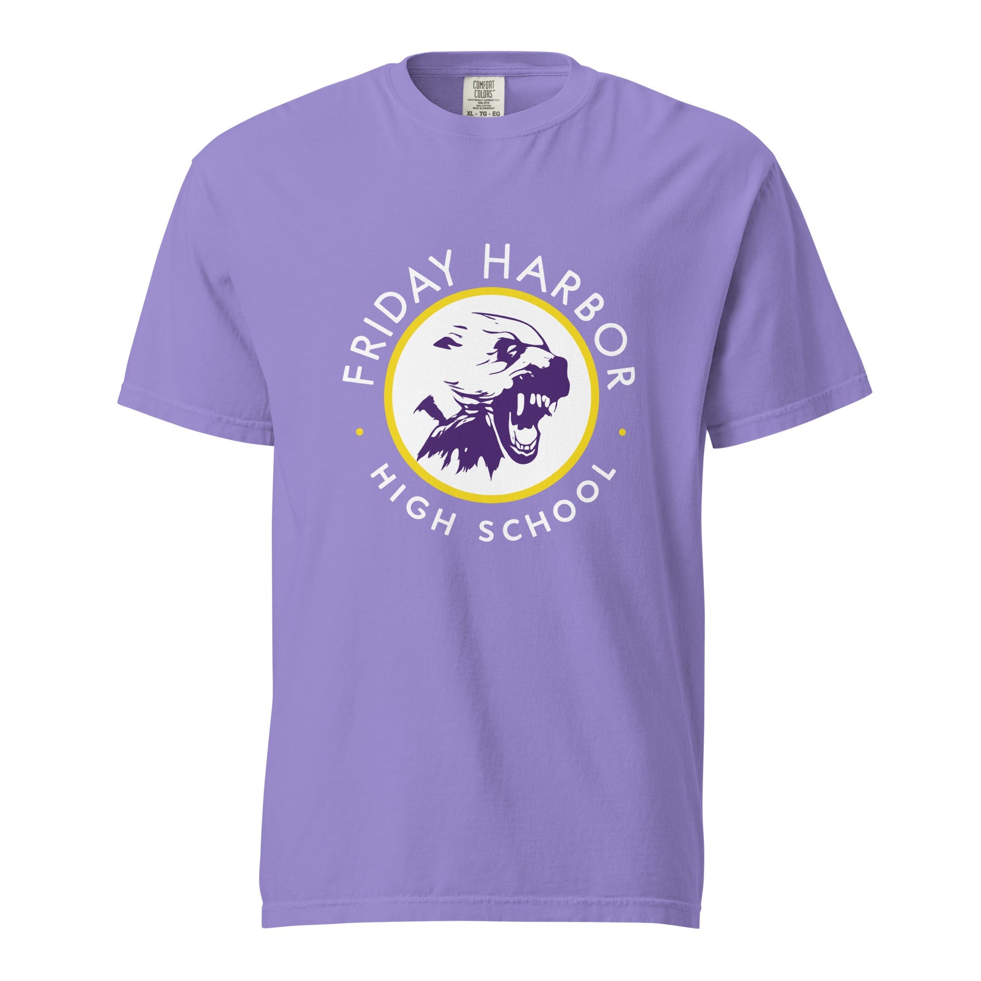 Signature | Comfort Colors T-Shirt | Friday Harbor Girls Basketball | Alt Logo
