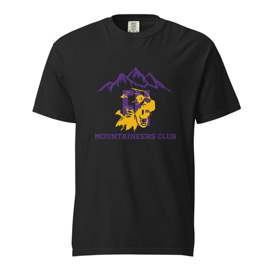 Signature | Comfort Colors T-Shirt | Friday Harbor High School Mountaineers Club | Mountaineers Logo