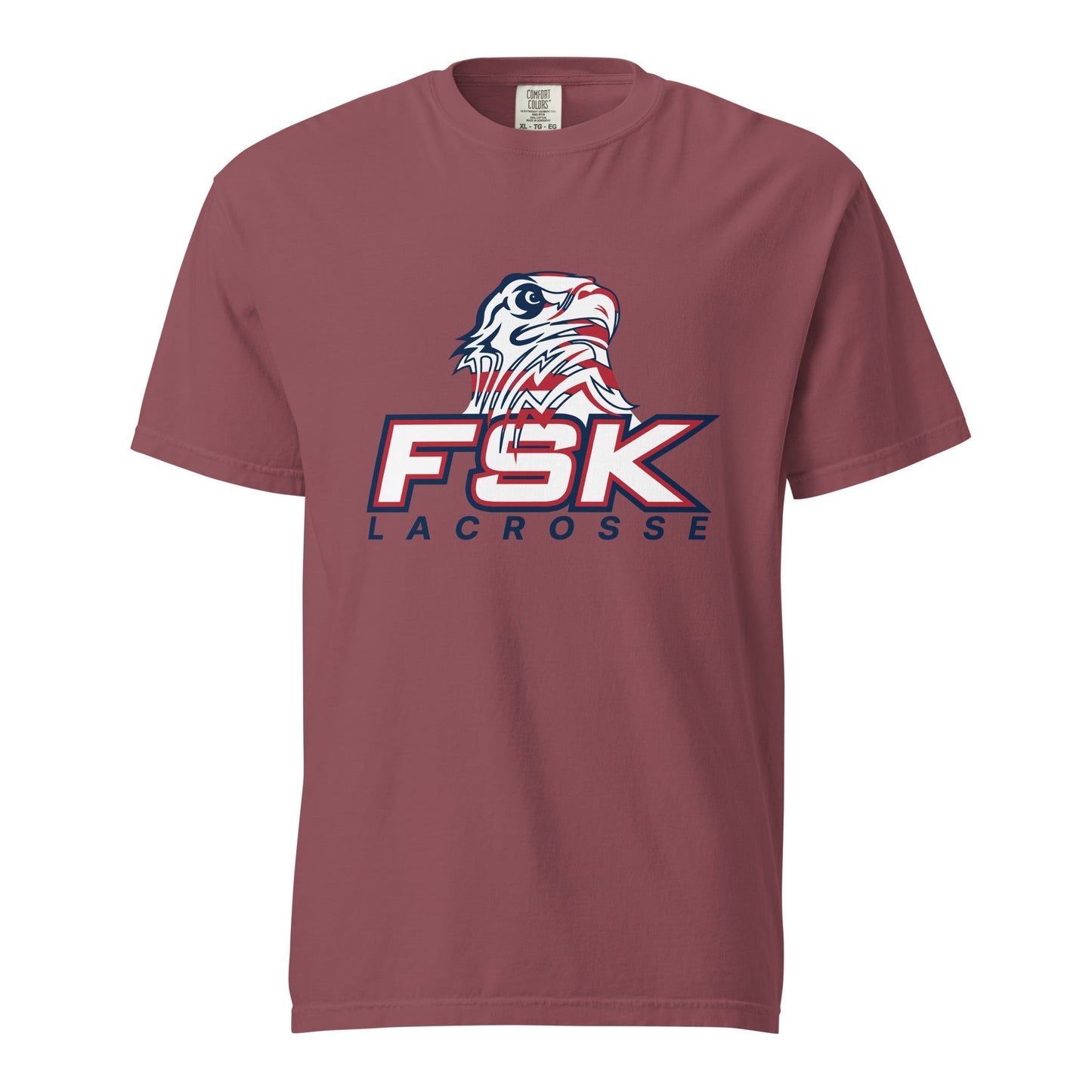 Signature | Comfort Colors T-Shirt | FSK Eagles Girls Lacrosse